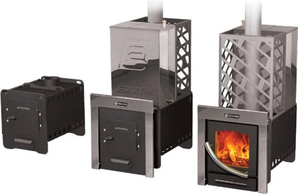 Закрытая каменка для печи Ermak Cube 16