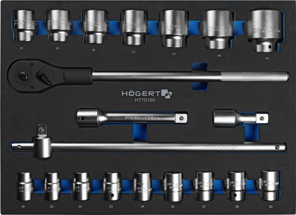 Универсальный набор инструментов Hoegert HT7G180 - фото