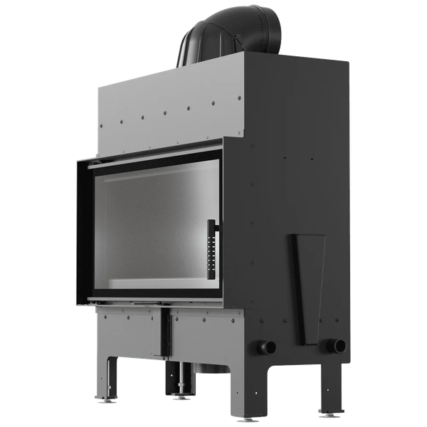 Каминная топка Kratki Floki L (левый, черный)