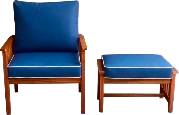 Комплект садовой мебели National Tree Company из акации TP2065 (2 предмета) - фото