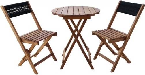 Комплект садовой мебели National Tree Company из акации TP2093.0.5 (3 предмета)