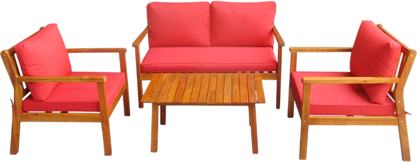 Комплект садовой мебели National Tree Company из акации TP6076.2.2 - фото