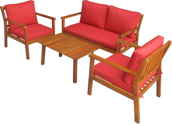 Комплект садовой мебели National Tree Company из акации TP6076.2.2