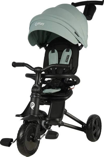 Трехколесный велосипед с ручкой QPlay Rider / S700-16 - фото
