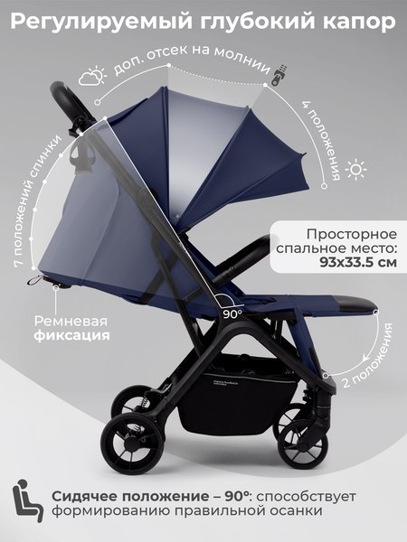 Детская прогулочная коляска Sweet Baby SBL Aura Basic