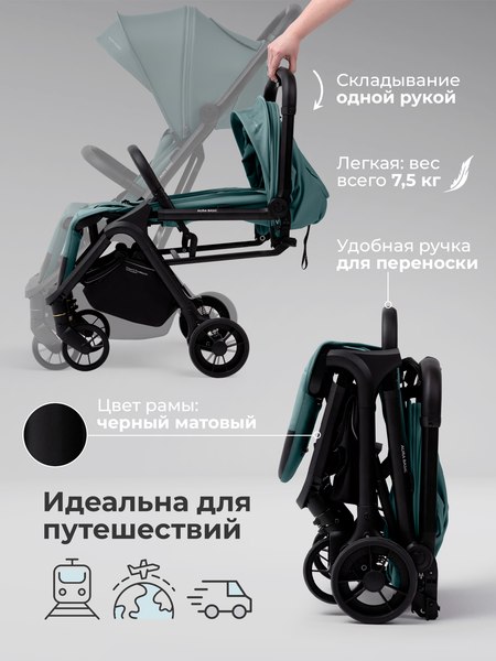 Детская прогулочная коляска Sweet Baby SBL Aura Basic