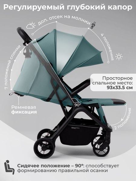 Детская прогулочная коляска Sweet Baby SBL Aura Basic