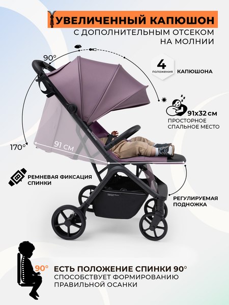 Детская прогулочная коляска Sweet Baby SBL Aura Plus Basic