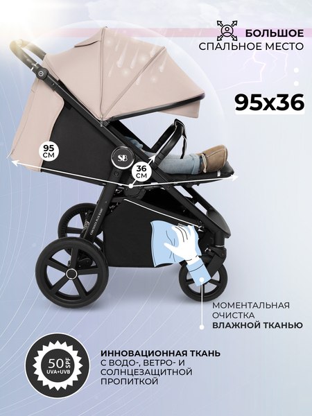 Детская прогулочная коляска Sweet Baby Contente Plus Basic