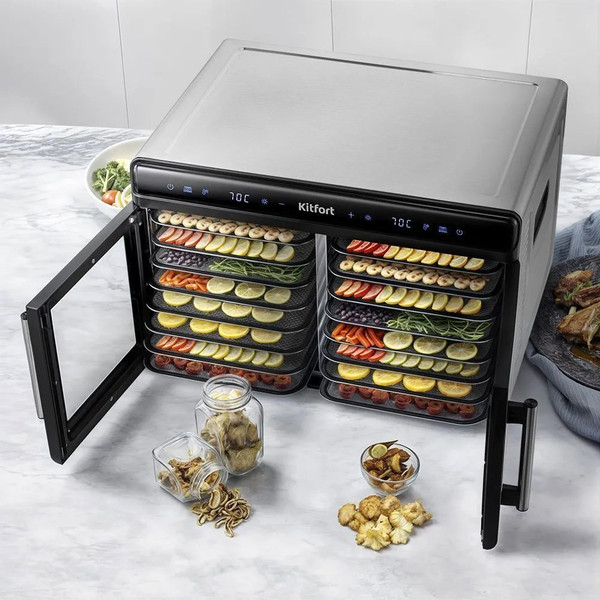 Сушильный шкаф для овощей и фруктов Kitfort КТ-4962