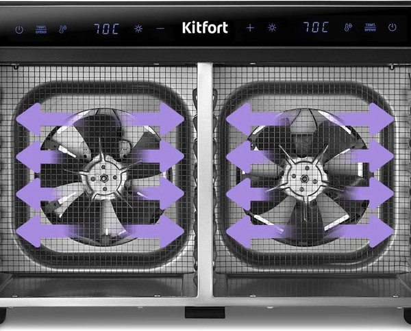Сушильный шкаф для овощей и фруктов Kitfort КТ-4962