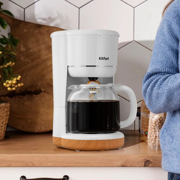 Капельная кофеварка Kitfort КТ-7453