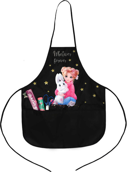 Фартук для творчества Феникс+ Девочка и зайка / 69217