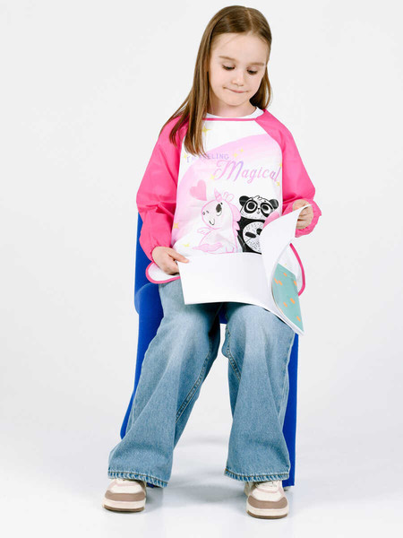 Фартук для творчества Феникс+ Панда и единорог / 69221