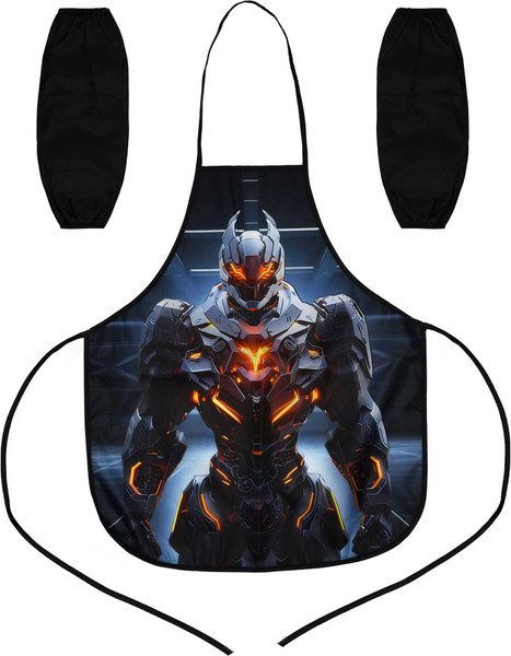 Фартук для творчества Феникс+ Огненный робот / 69216 - фото