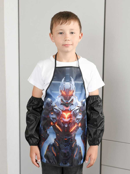 Фартук для творчества Феникс+ Огненный робот / 69216