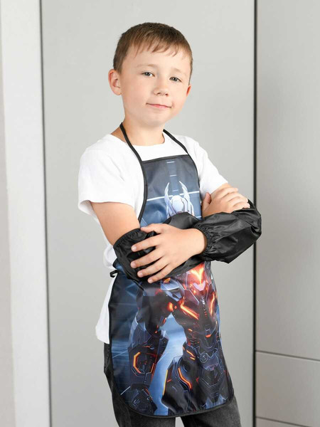 Фартук для творчества Феникс+ Огненный робот / 69216