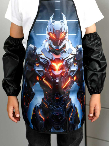 Фартук для творчества Феникс+ Огненный робот / 69216