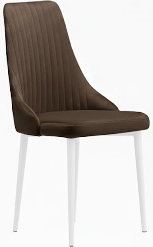 Стул Памир Руссо F31 (коричневый/белая опора) - фото