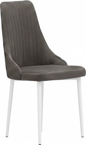 Стул Памир Руссо F82 (серо-зеленый/белая опора) - фото