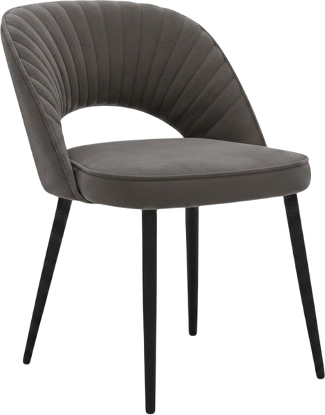 Стул Памир Новара F82 (серо-зеленый/черная опора) - фото