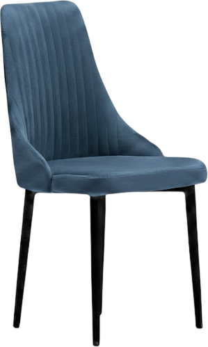 Стул Памир Руссо F75 (голубой/черная опора) - фото