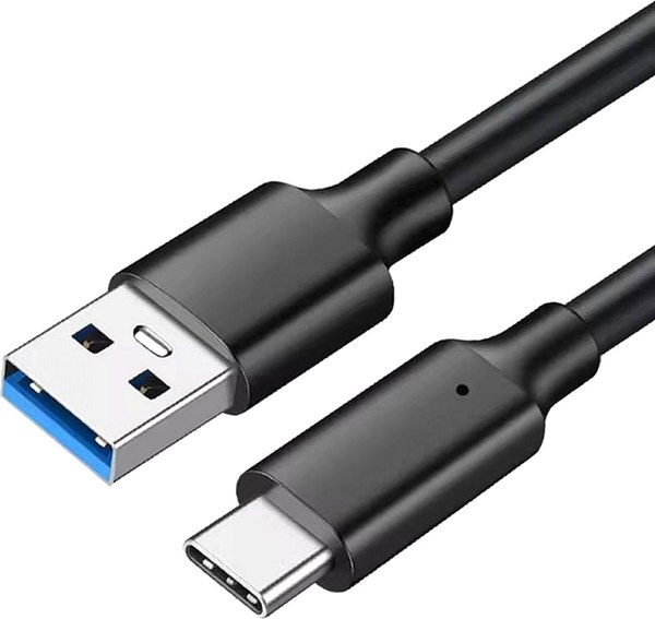 Кабель Rumi USB Type-C-USB Type-A PD 60W USB 3.2 - фото
