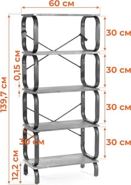Стеллаж Tetchair WS-04