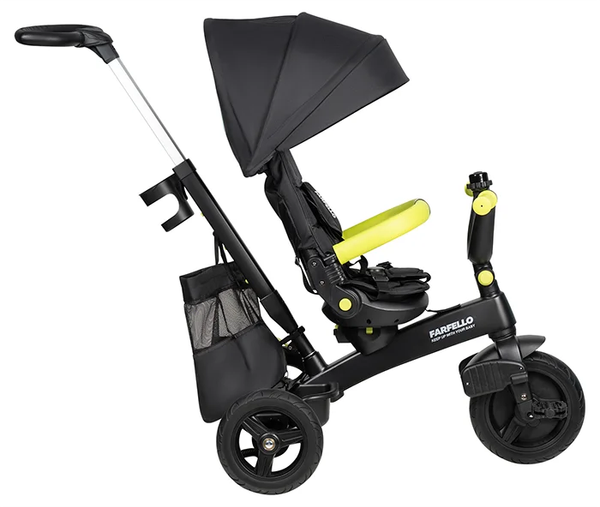 Трехколесный велосипед с ручкой Farfello LMO-005