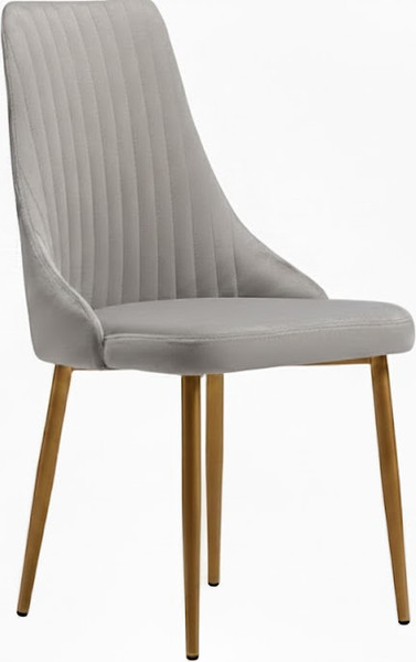 Стул Памир Руссо F80 (серый минт/золотая опора) - фото