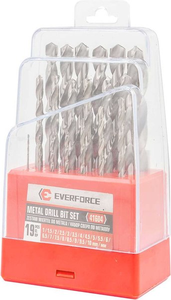 Набор сверл Everforce EF-41604 - фото