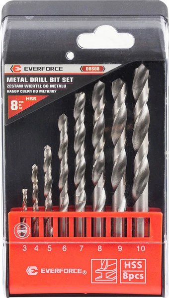 Набор сверл Everforce EF-DBS08
