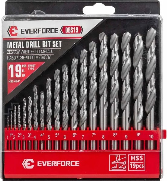 Набор сверл Everforce EF-DBS19