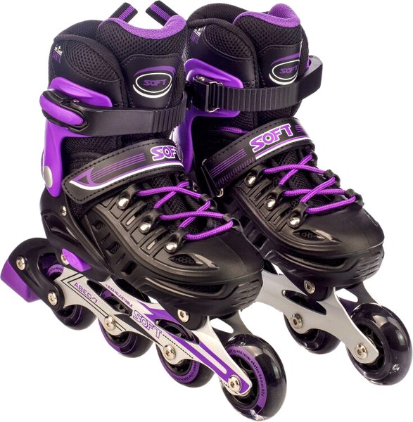 Роликовые коньки TIAN-E TE-761PRS - фото