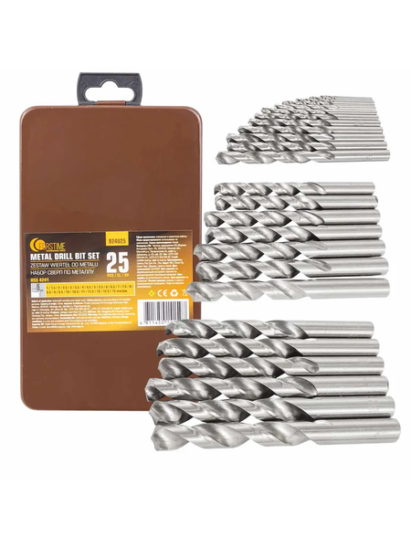 Набор сверл Forstime 60 689 / FT-924U25