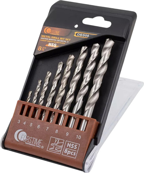 Набор сверл Forstime 60 692 / FT-DBS08 - фото