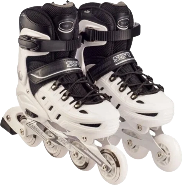 Роликовые коньки TIAN-E TE-761WTM - фото