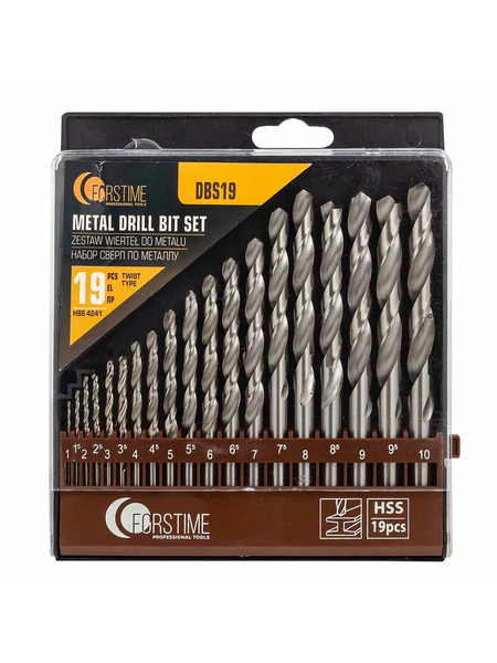 Набор сверл Forstime 60 695 / FT-DBS19
