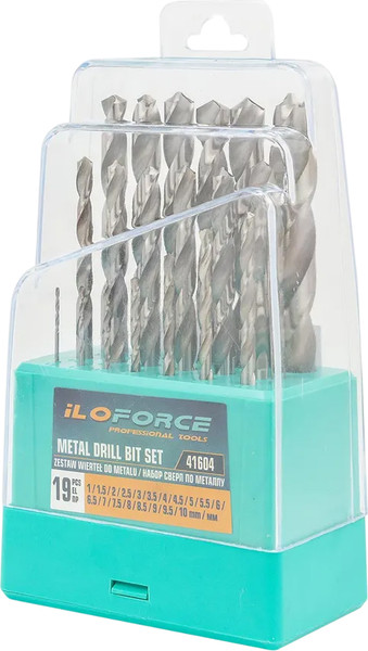Набор сверл ILOforce 60 696 / IF-41604 - фото