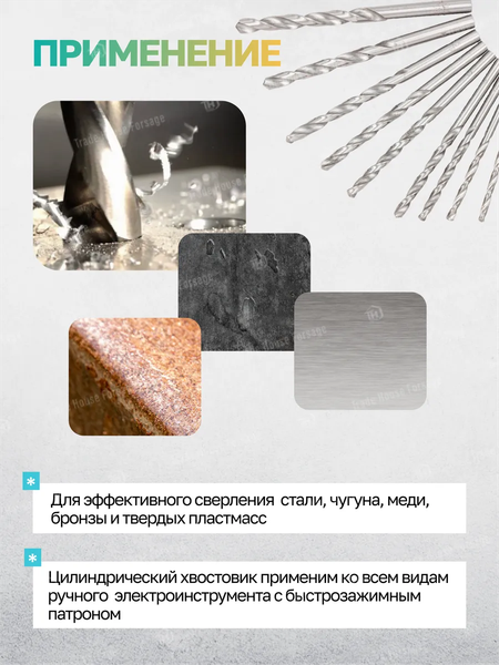 Набор сверл ILOforce 60 696 / IF-41604