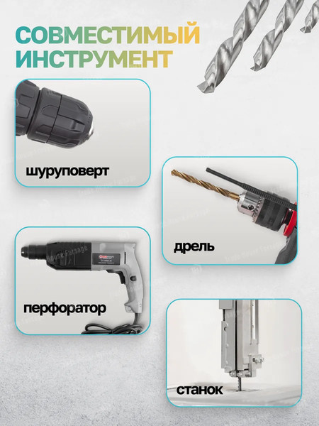 Набор сверл ILOforce IF-DBS05