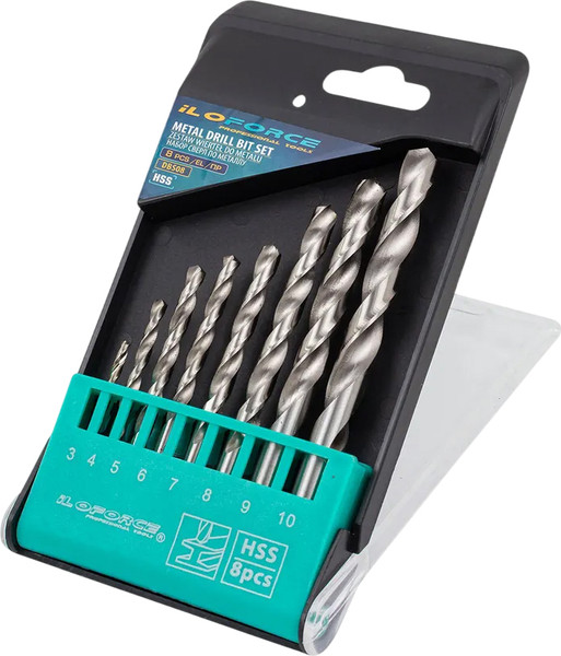 Набор сверл ILOforce 60 702 / IF-DBS08 - фото