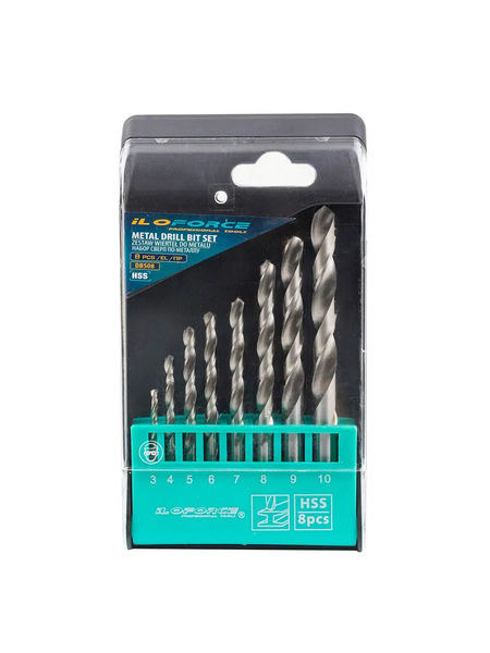 Набор сверл ILOforce 60 702 / IF-DBS08
