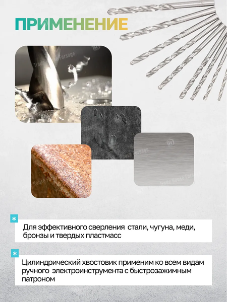 Набор сверл ILOforce 60 703 / IF-DBS13