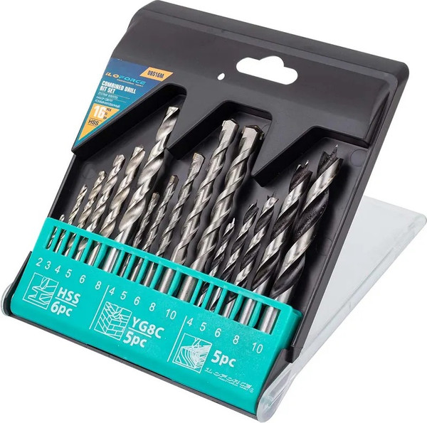 Набор сверл ILOforce 60 704 / IF-DBS16M