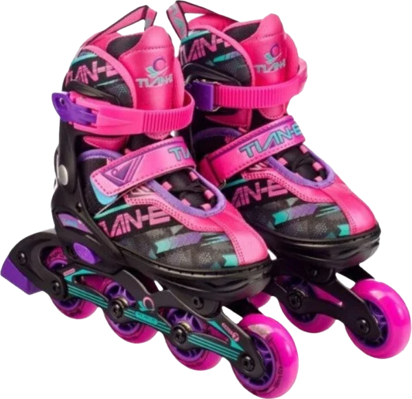 Роликовые коньки TIAN-E TE-781PNS - фото