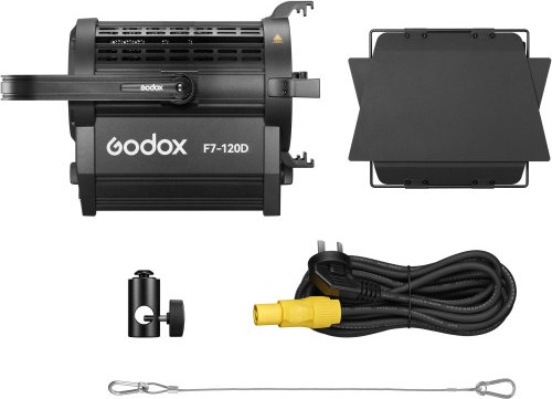 Осветитель студийный Godox F7-120D K2 с линзой Френеля / 31386