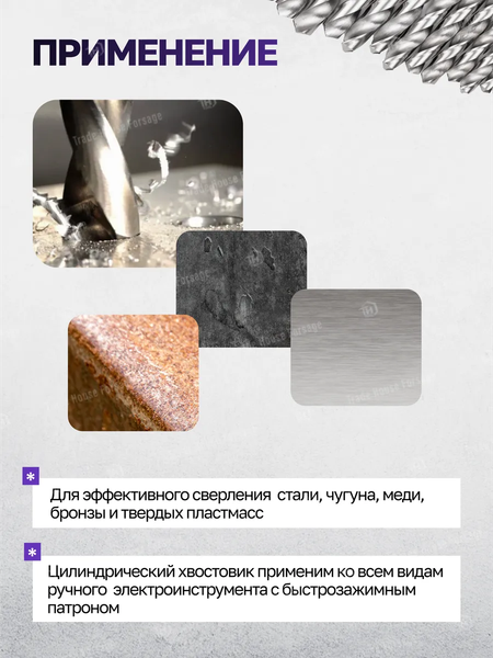 Набор сверл Megatools 60 709 / MT-924U25