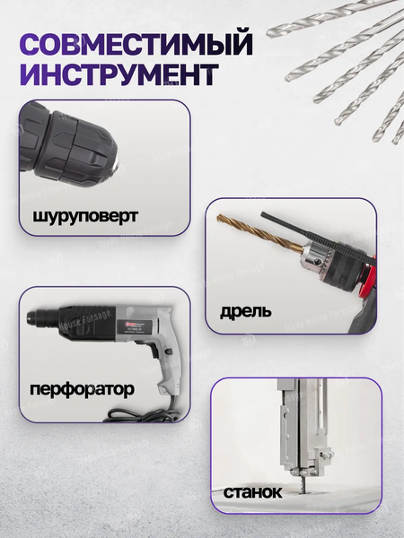 Набор сверл Megatools 60 714 / MT-DBS16M