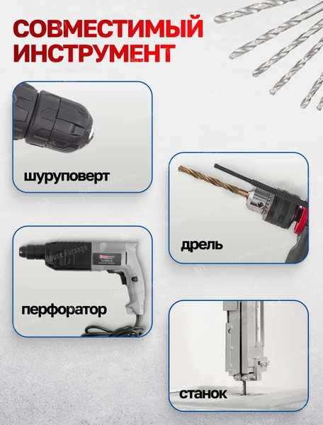 Набор сверл Yataforce YF-41604